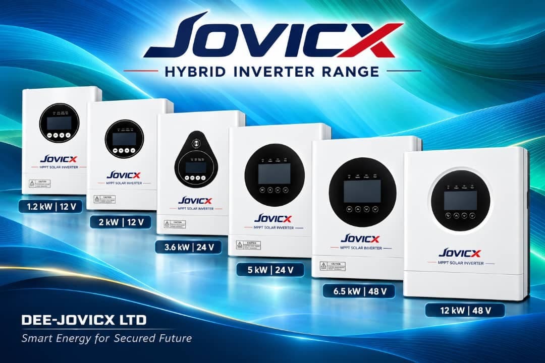 The Jovicx hybrid inverter range